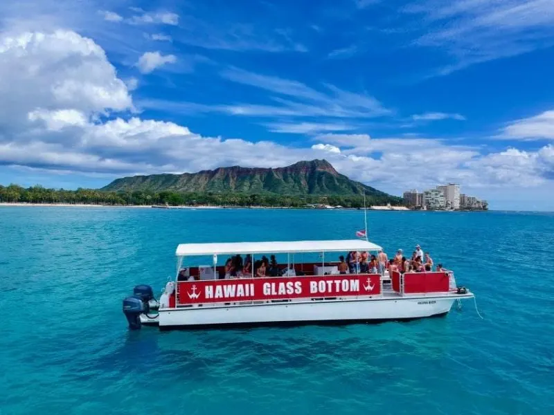 Afternoon Glass Bottom Boat Tour in Waikiki